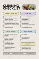 Cleaning Checklist