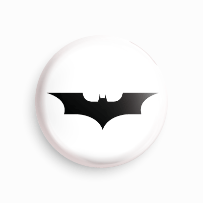 Batman | Round superhero pin badge | Size - 58mm - Parallel Learning