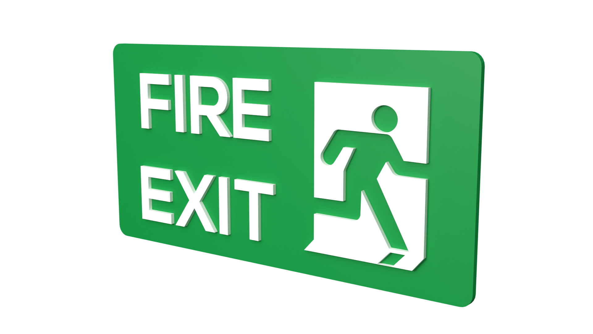 Fire Exit name board Fire Exit Sign board Fire exit signage