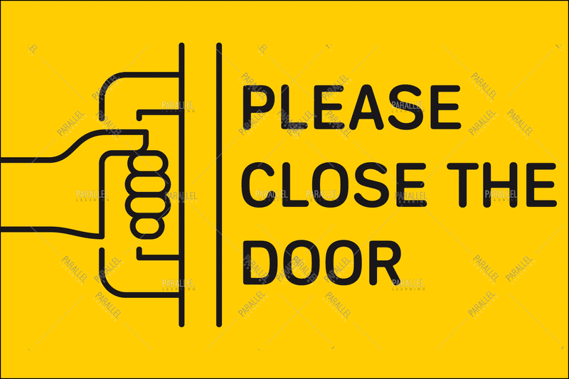 Please Close The Door - Parallel Learning