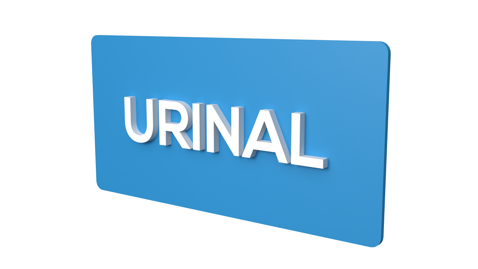 urinal signage | male urinal signage