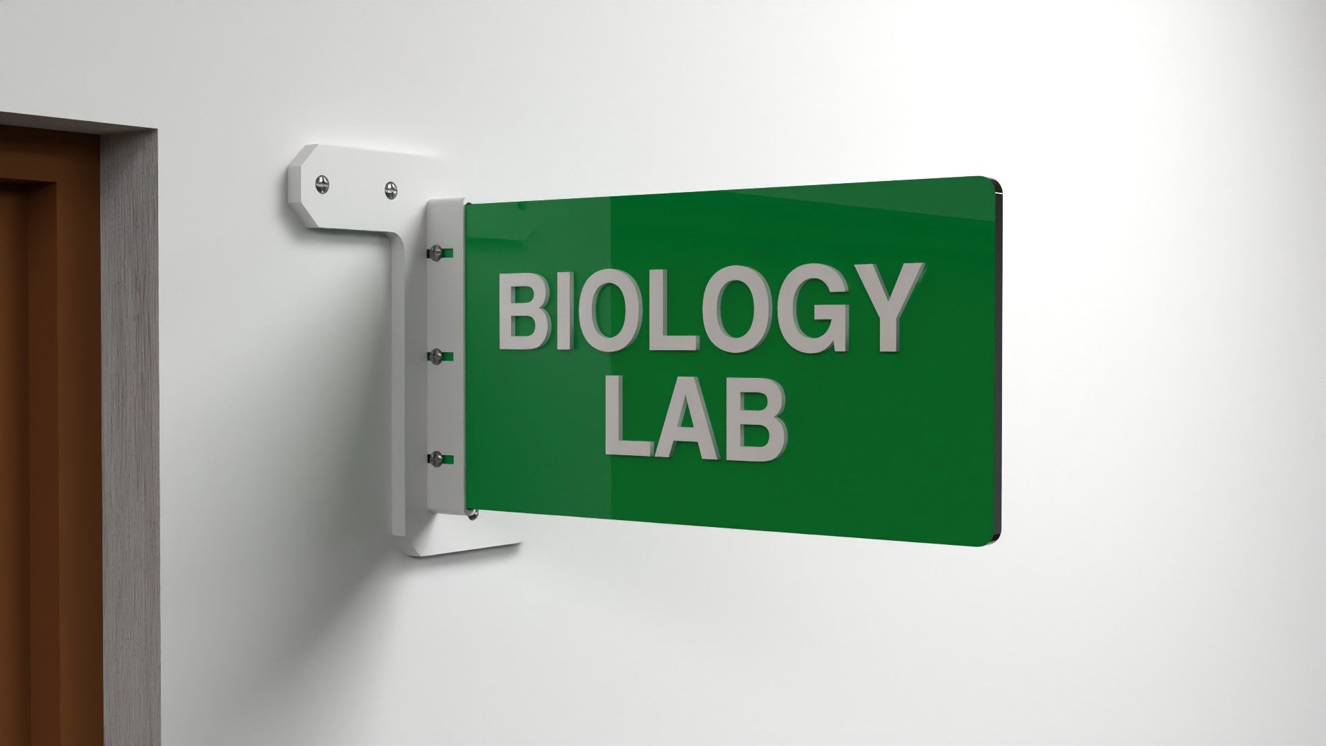 Double side name plate | Dual side nameplate | Double side classroom ...