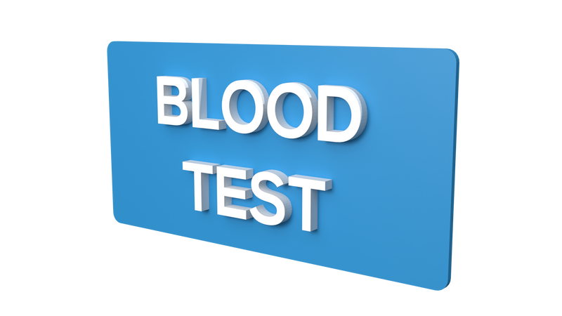 BLOOD TEST (Inventory Clearance)