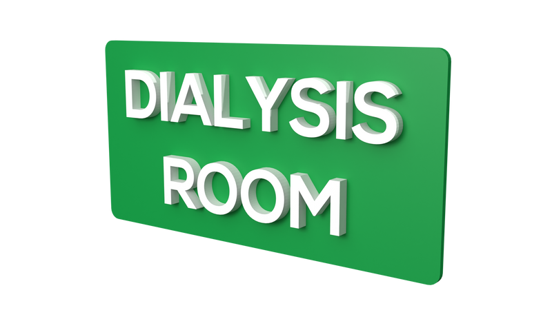 DIALYSIS ROOM (Inventory clearance)