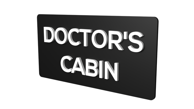 DOCTORS CABIN (Inventory Clearance)