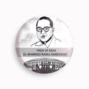Dr. Ambedkar - 02 | Round pin badge | Size - 58mm