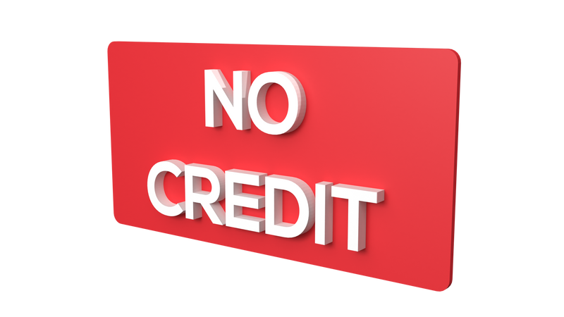 NO CREDIT (Inventory clearance)