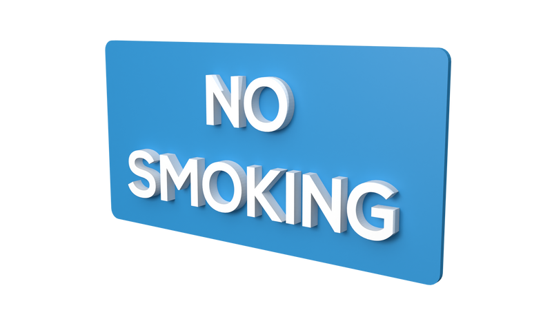 NO SMOKING (Inventory Clearance)