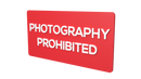 PHOTOGRAPHY PROHIBITED (Inventory clearance)