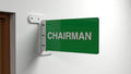 Chairman - Double Side
