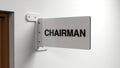 Chairman - Double Side