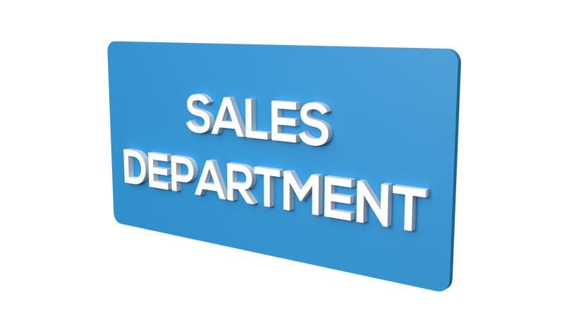 SALES DEPARTMENT (Inventory Clearance)