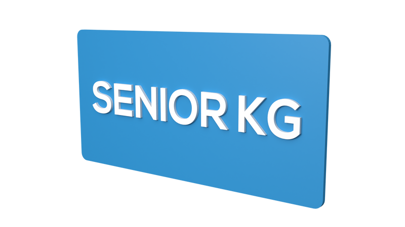 SENIOR KG (Inventory Clearance)