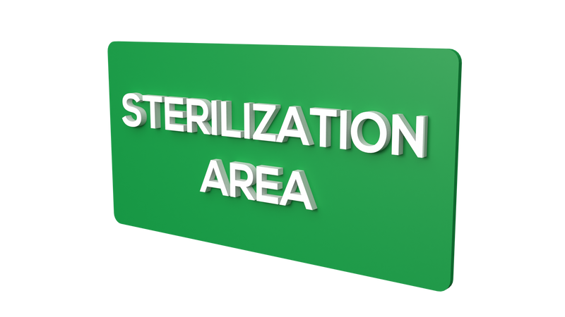 STERILIZATION AREA (Inventory clearance)