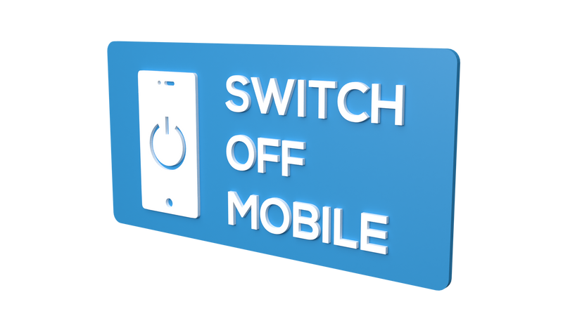 SWITCH OFF MOBILE (Inventory Clearance)