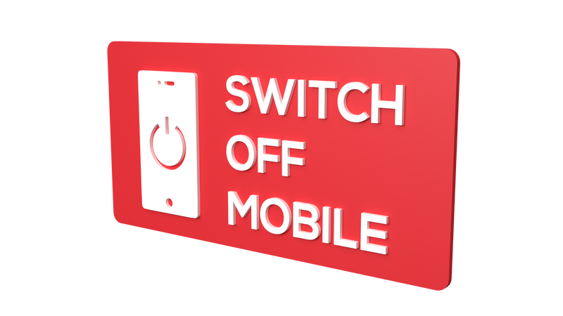 SWITCH OFF MOBILE (Inventory clearance)