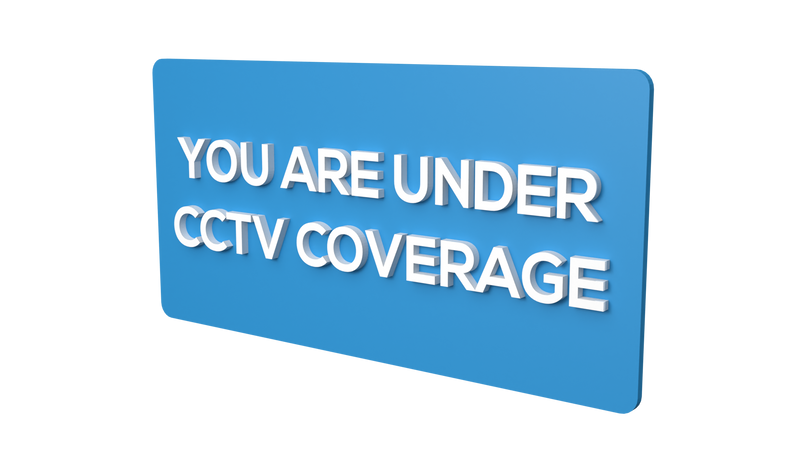 YOU ARE UNDER CCTV COVERAGE (Inventory Clearance)