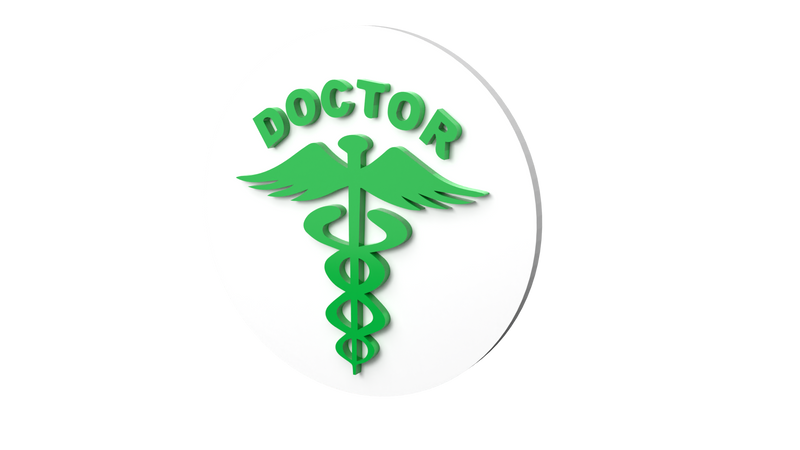 Doctor R Logo Doctor Symbol 3d Png
