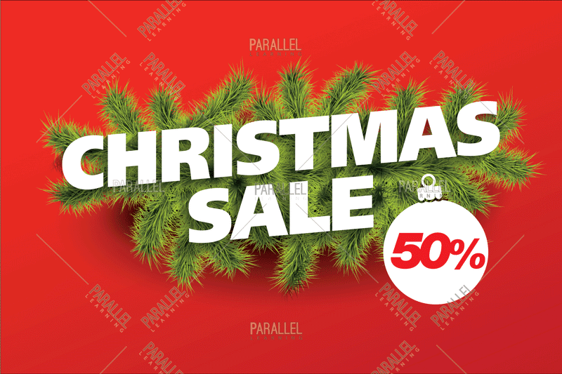 Christmas Sale_01 - Parallel Learning