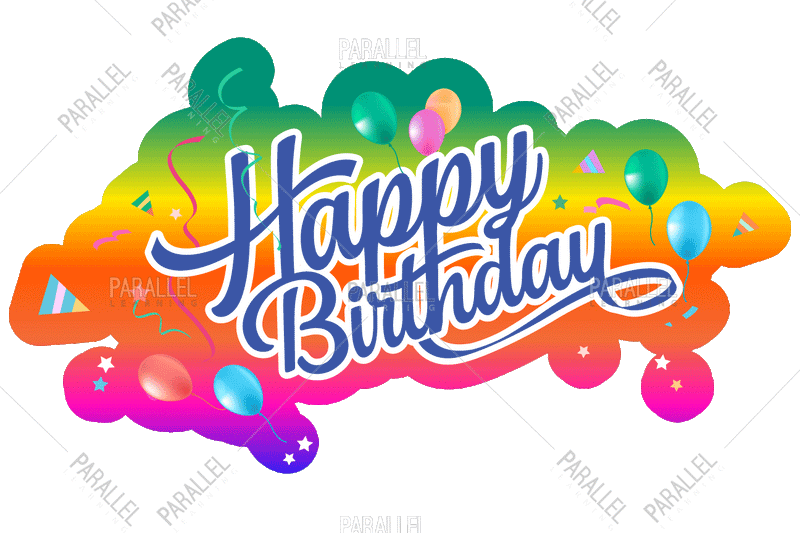 Happy Birthday Cutout_08 - Parallel Learning