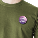 Beach days always | Round pin badge | Size - 58mm - Parallel Learning