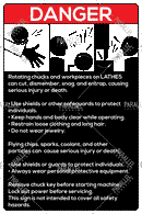 Beware Of Rotating Chuck on Lathe Machine - Parallel Learning