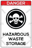Danger - Hazardous Waste Storage - Parallel Learning