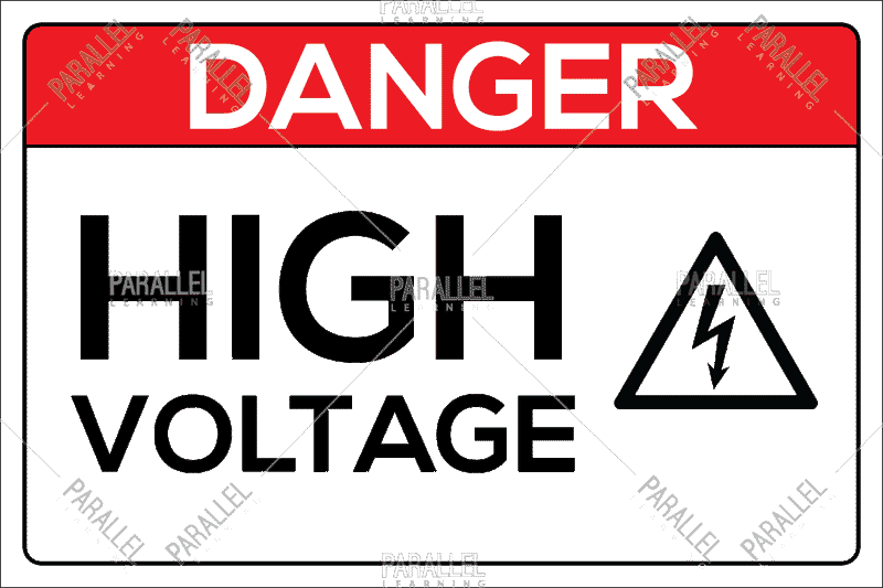 Danger - High Voltage Area_02 - Parallel Learning