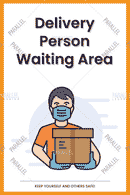 Delivery person waiting area - Parallel Learning