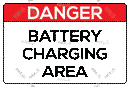 Danger - Battery Charging Area - Parallel Learning