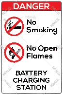 Danger - Battery Charging Station - Parallel Learning