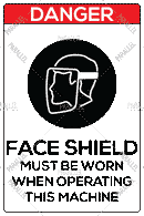 Face Shield Compulsory - Parallel Learning