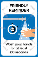 Wash your hands for 20 seconds - Parallel Learning