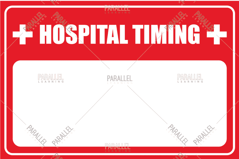 Hospital Timing_01 - Parallel Learning
