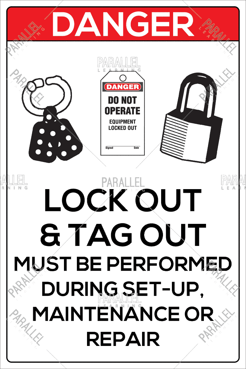 Lockout Tag out signage | Lockout Tag out sticker & posters