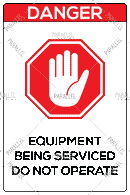 Danger - Equipment Under Service - Parallel Learning