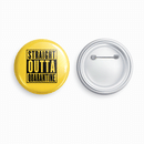 Straight Outta Quarantine_01 | Round pin badge | Size - 58mm - Parallel Learning