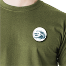 Beach Vibes | Round pin badge | Size - 58mm - Parallel Learning