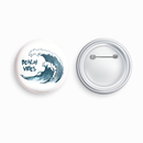 Beach Vibes | Round pin badge | Size - 58mm - Parallel Learning