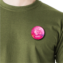 Aquarius | Round pin badge | Size - 58mm - Parallel Learning