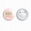 You are stronger than you think | Round pin badge | Size - 58mm - Parallel Learning