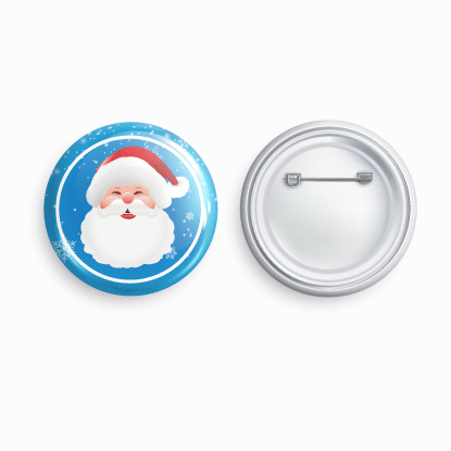 Christmas Round Badge_02 (58mm) - Parallel Learning