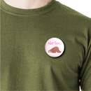 Not today | Round pin badge | Size - 58mm - Parallel Learning
