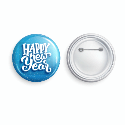 New year Badge_01 (58mm) - Parallel Learning