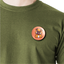 Doggy Bone | Round pin badge | Size - 58mm - Parallel Learning