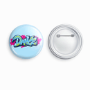 Dance Graffiti | Round pin badge | Size - 58mm - Parallel Learning