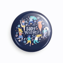 Body positive | Round pin badge | Size - 58mm - Parallel Learning