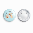Gratitude | Round pin badge | Size - 58mm - Parallel Learning