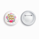 Carpe Diem | Round pin badge | Size - 58mm - Parallel Learning