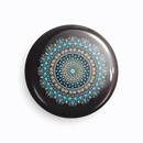 Mandala_02 | Round pin badge | Size - 58mm - Parallel Learning